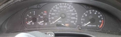 00 01 02 03 04 05 cavalier speedometer cluster us w/tachometer 324528