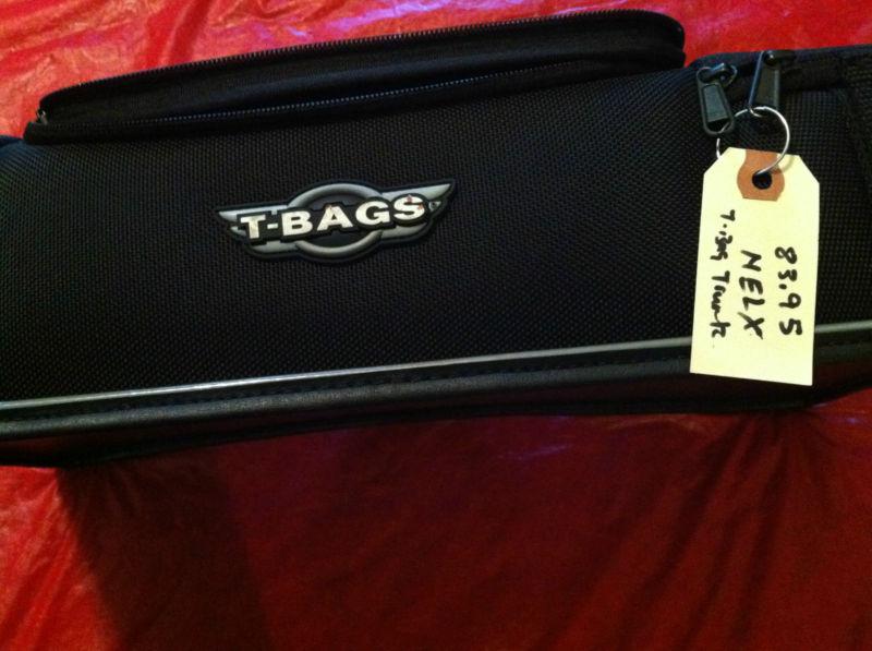 $$brand new$$t-bag trunk bra & bra bag for harley king or chopped tour paks 