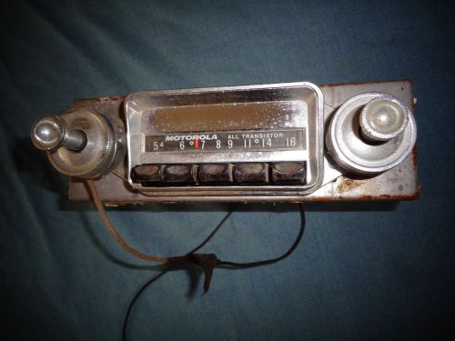1961 1962 buick special oldsmobile f85 pontiac tempest am radio; motorola ca62c
