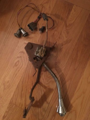 68 dodge charger shift assembly with backup light switch and lighting harness