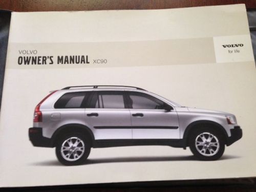 2006 volvo xc90 owner&#039;s manual