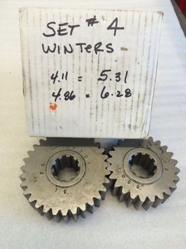 Winters 8500 series 10-spline quick change gears set # 17 imca circle track