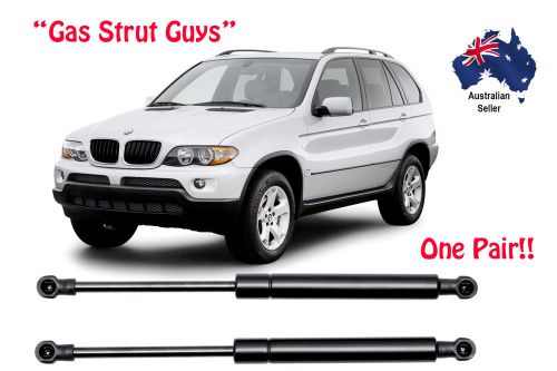 Bmw x5 gas strut pair suit e53 2000 to 2006 wagon front bonnet oem quality