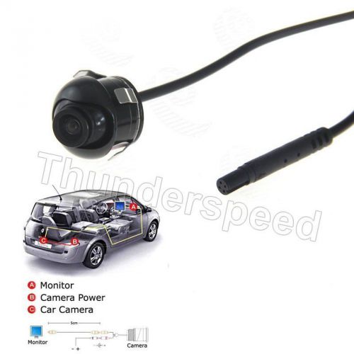 170° led night vision vehicle reversing rearview backup cmos camera waterproof