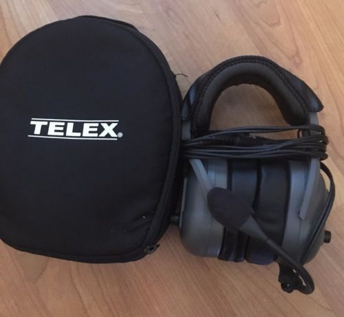 Telex echelon 25xt aviation headset - very lightly used