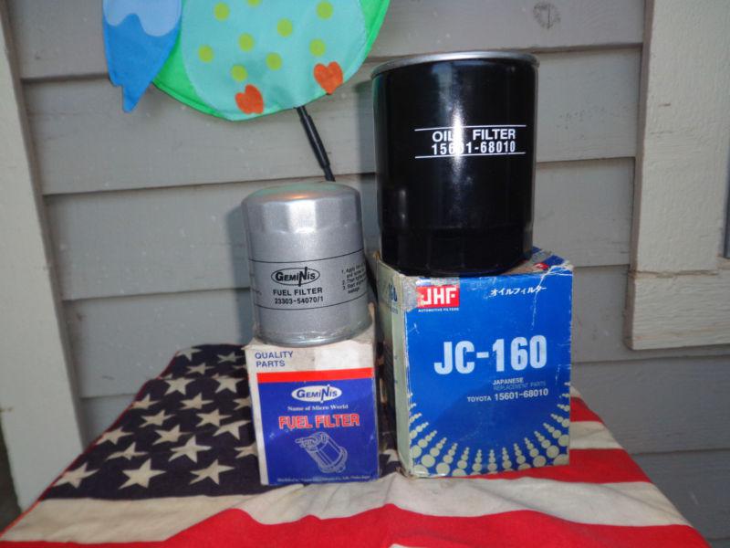 Sell TOYOTA LANDCRUISER DIESEL OIL & FUEL FILTER 6CLY. ENGINES in