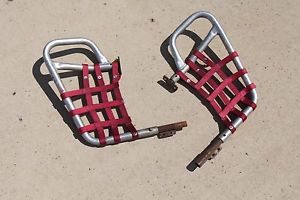 1987-2006 Yamaha Banshee DG AC GRAYDON aluminum Nerf Bars nerfs RED d-46, US $69.99, image 2