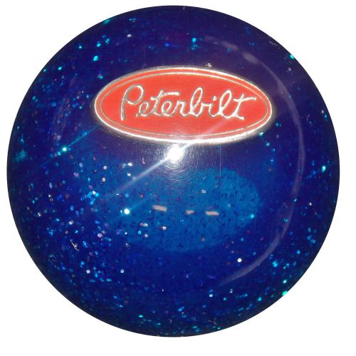 Blue glitter peterbilt vintage style shift knob