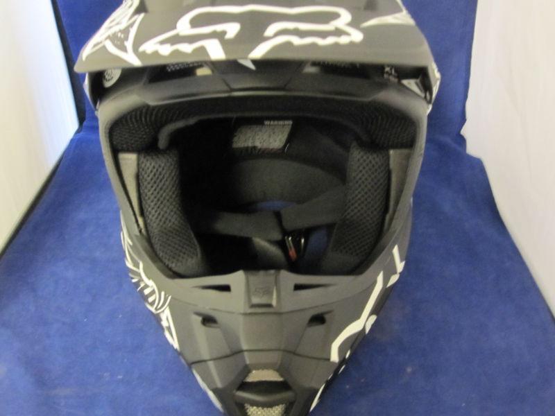 FOX RACING V2 VALKARI MOTOCROSS MX OFFROAD HELMET MATTE BLACK SIZE XL , US $99.99, image 2