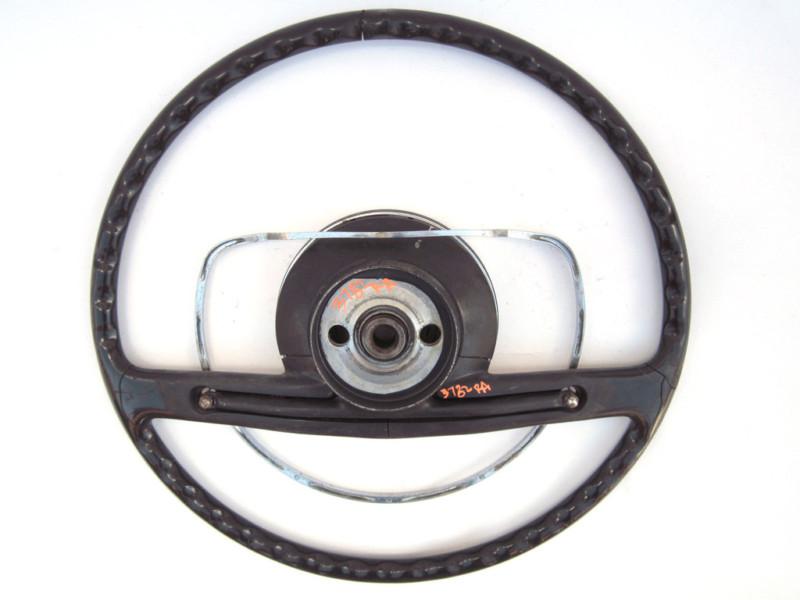 STEERING WHEEL, black, used, 1965 Mercedes-Benz 190D Series W110, US $95.00, image 6