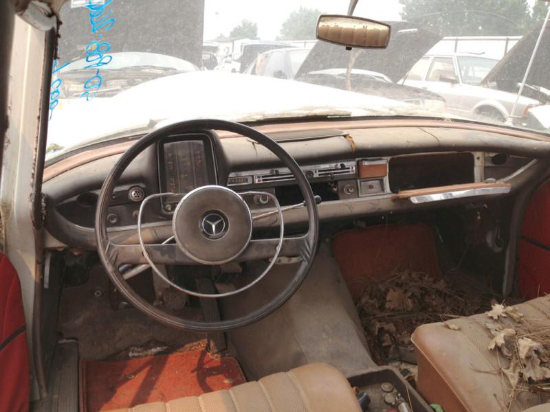STEERING WHEEL, black, used, 1965 Mercedes-Benz 190D Series W110, US $95.00, image 8