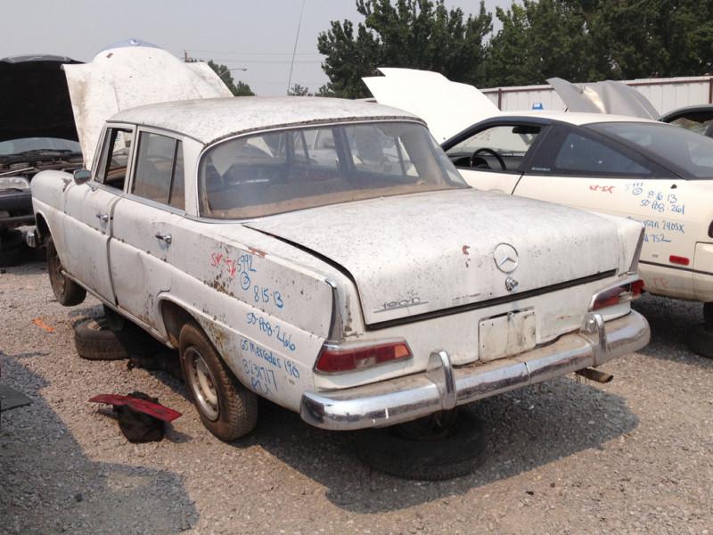 STEERING WHEEL, black, used, 1965 Mercedes-Benz 190D Series W110, US $95.00, image 9