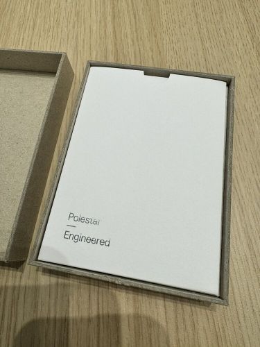 Polestar engineered volvo credit card holder wallet sticker set kit oem new rare