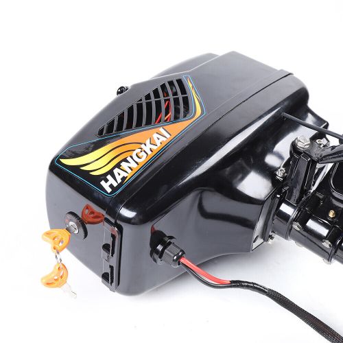 HANGKAI 5HP 48V 1200W Electric Outboard Trolling Motor Boat Short Shaft Engine, US $237.27, image 3