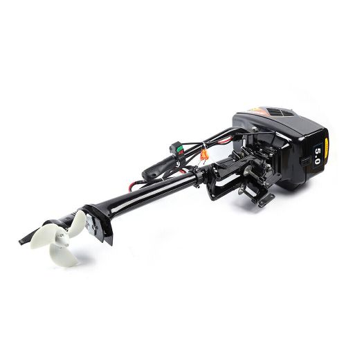 HANGKAI 5HP 48V 1200W Electric Outboard Trolling Motor Boat Short Shaft Engine, US $237.27, image 12