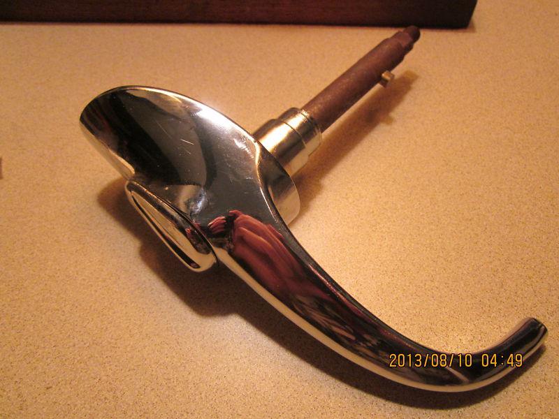 Nos 1940's chevrolet trunk handle and lock