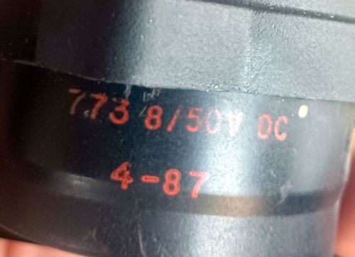 Cessna datcon dc timer hour meter indicator  8/50v dc  2"  1976 hrs pn: 773