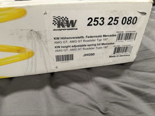 Kw height adjustable lowering springs kit for 2017-2021 mercedes benz amg gt rwd