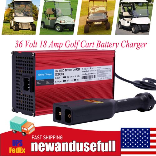 36 Volt 18 Amp For Club Car Golf Cart Battery Charger Lead-acid Battery D Plug, US $113.02, image 23
