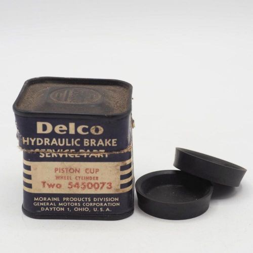 Vintage delco wheel brake cylinder piston cups 5450073 nos