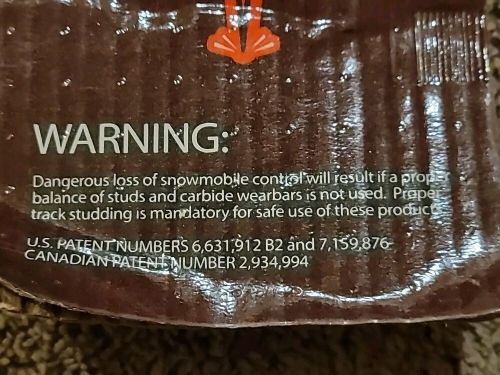 Stud boy shaper bar ski-doo all pilot skis all 6" carbide doo-s2410-60