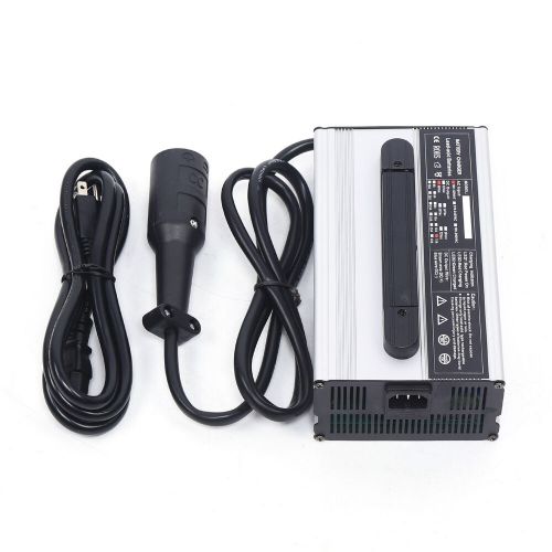 48V 15amp For Club Car Golf Cart Round 3 Pin Plug Battery Charger 60hz w/ Wires, US $100.02, image 9