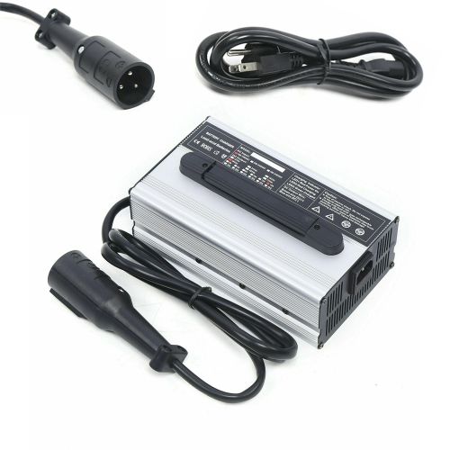 48V 15amp For Club Car Golf Cart Round 3 Pin Plug Battery Charger 60hz w/ Wires, US $100.02, image 12