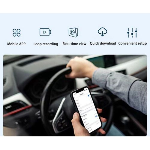 Vehicle distance reminder hd 720p dash camera acc loop record car recorder