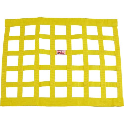 Safety Racing 18 x 24 White Ribbon Style Window Net, Nylon/Polyester, US $16.99, image 2