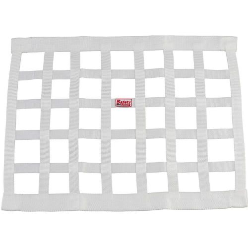 Safety Racing 18 x 24 White Ribbon Style Window Net, Nylon/Polyester, US $16.99, image 11