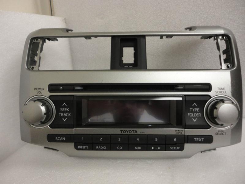 2010 2011 toyota 4runner radio stereo receiver mp3 cd player p1850 oem
