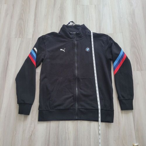 Puma bmw m motorsport mms men's full zip sweat jacket size m