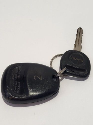 OEM 3 Button Remote Key Fob Memory 2 LHJ011 15186201 GMC GM Cadillac Chevy, US $17.99, image 5