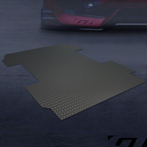 For 2019-2021 silverado/sierra 1500 8 ft blk rubber diamond truck bed mat liner