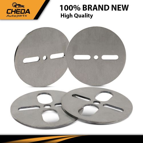 4x universal air ride mount plates upper lower dual or single port 2500 2600 bag