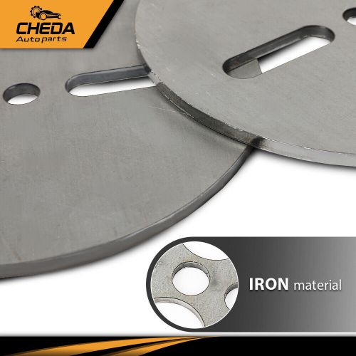 4x Universal Air Ride Mount Plates Upper Lower Dual or Single Port 2500 2600 Bag, US $18.54, image 2