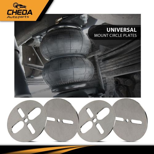 4x Universal Air Ride Mount Plates Upper Lower Dual or Single Port 2500 2600 Bag, US $18.54, image 4