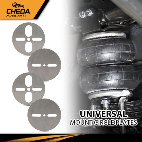 4x Universal Air Ride Mount Plates Upper Lower Dual or Single Port 2500 2600 Bag, US $18.54, image 6