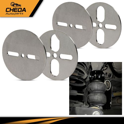 4x Universal Air Ride Mount Plates Upper Lower Dual or Single Port 2500 2600 Bag, US $18.54, image 12