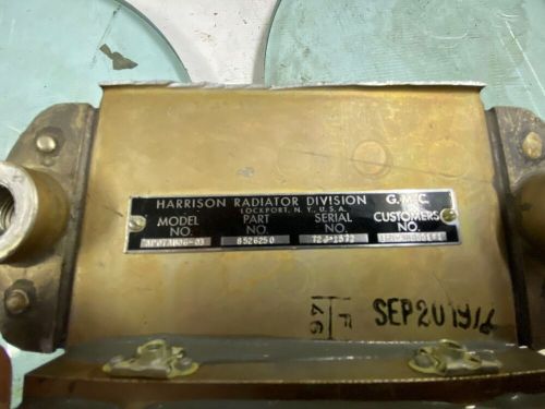 Harrison oil cooler AP07AU06-03, 8526250, US $175.00, image 2