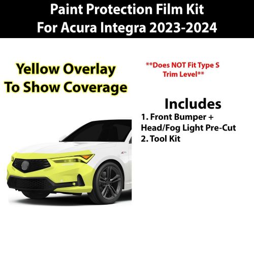 Pre Cut Paint Protection Film Clear Bra PPF Kit for Acura Integra 2023+, US $199.99, image 2