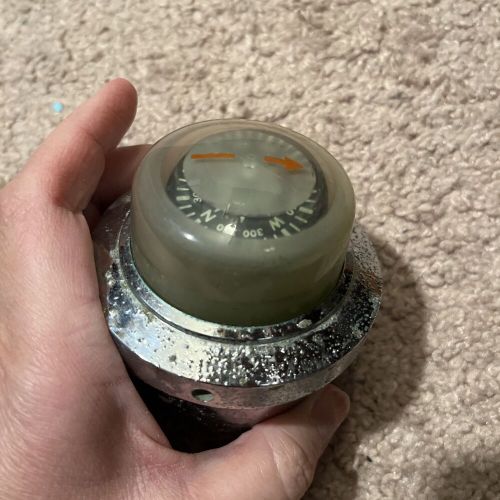 Aqua Meter Boat Compass Vintage, Working, Roseland, US $24.38, image 6