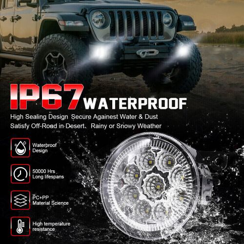 For Nissan Pathfinder 2017-2020 Clear Lens Pair Bumper Fog Light Lamp Replaces, US $49.99, image 10