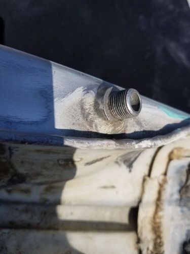 Yamaha mx250 yz250  1975 1976 original aluminum fuel tank japan