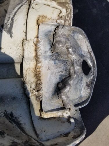 YAMAHA MX250 YZ250 1975 1976 ORIGINAL ALUMINUM FUEL TANK JAPAN, US $279.00, image 2