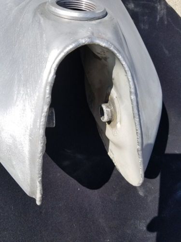 YAMAHA MX250 YZ250 1975 1976 ORIGINAL ALUMINUM FUEL TANK JAPAN, US $279.00, image 7