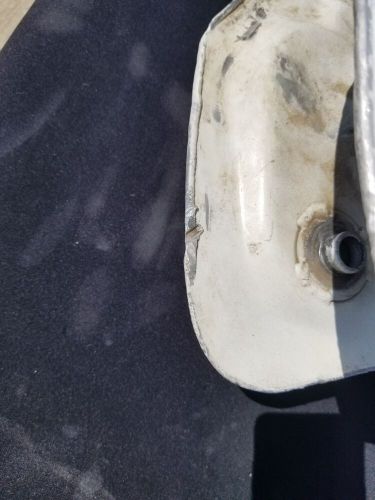 YAMAHA MX250 YZ250 1975 1976 ORIGINAL ALUMINUM FUEL TANK JAPAN, US $279.00, image 11