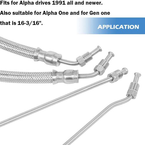 Trim Tilt Hose Kit For Mercury Alpha Port 32-864959 Supersedes 32-999031 99904Q, US $75.59, image 2