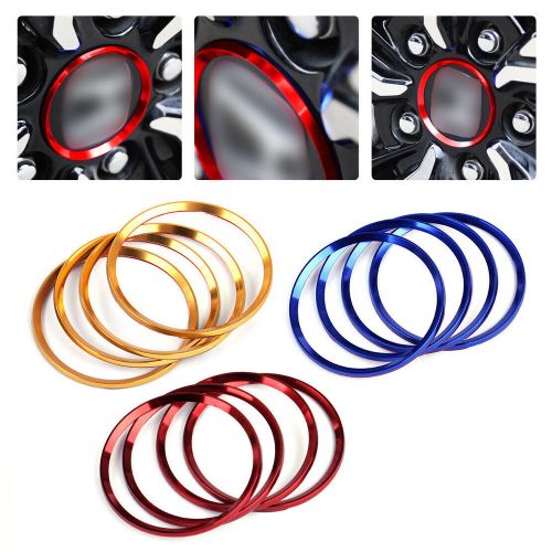 4pcs Alloy Wheel Center Hub Ring Decorative Cover Trim For Honda Civic 2016 2017, US $10.72, image 3