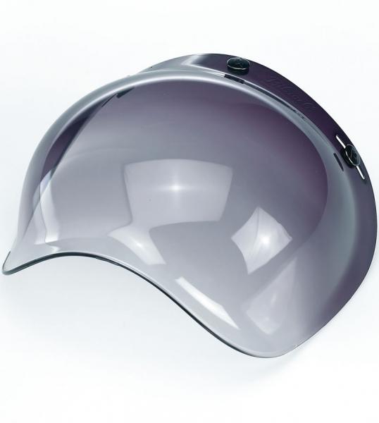 Biltwell bubble shield visor for 3-snap helmets - smoke gradient